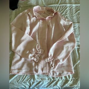 Vintage Pink Blouse